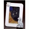 Home * | Deals Roman Club Pack Of 12 Cat And Fish Tabletop Photo Frames 7.75 White