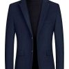 Men * | Flash Sale Lars Amadeus Men'S Dress Slim Fit Blazer Two Button Single Breasted Notch Lapel Business Suit Sports Coat