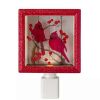 Home * | Top 10 Roman 6 And Brown Glitter Cardinal Christmas Night Light Red