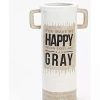 Home * | Budget Roman 17.25 You Make Me Happy When Skies Are Gray Vase Stand Brown