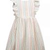 Kids * | Coupon Bonnie Jean Baby Girls Sleeveless Seersucker Stripe Dress Multi