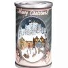 Home * | Budget Roman 6.75 And White Retro Musical Santa Claus In Can Christmas Decor Gray