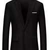 Men * | Best Pirce Lars Amadeus Men'S Blazer Single Breasted One Button Dress Slim Fit Suit Sports Coat