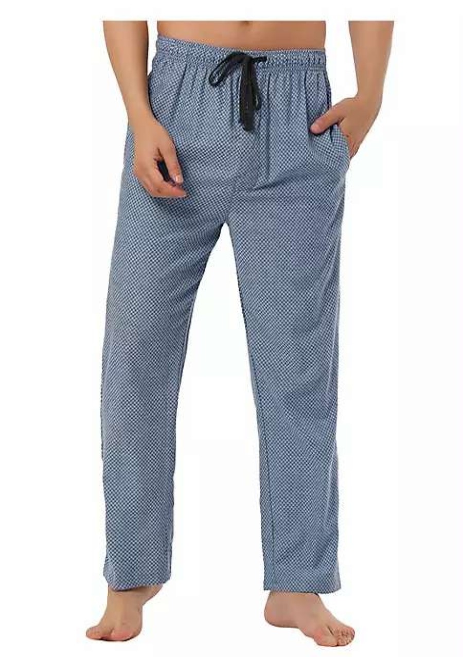 Men * | Buy Lars Amadeus Men'S Plaid Pajama Pants Drawstring Lounge Sleep Elastic Waistband Home Pants Pj Bottoms With Pockets