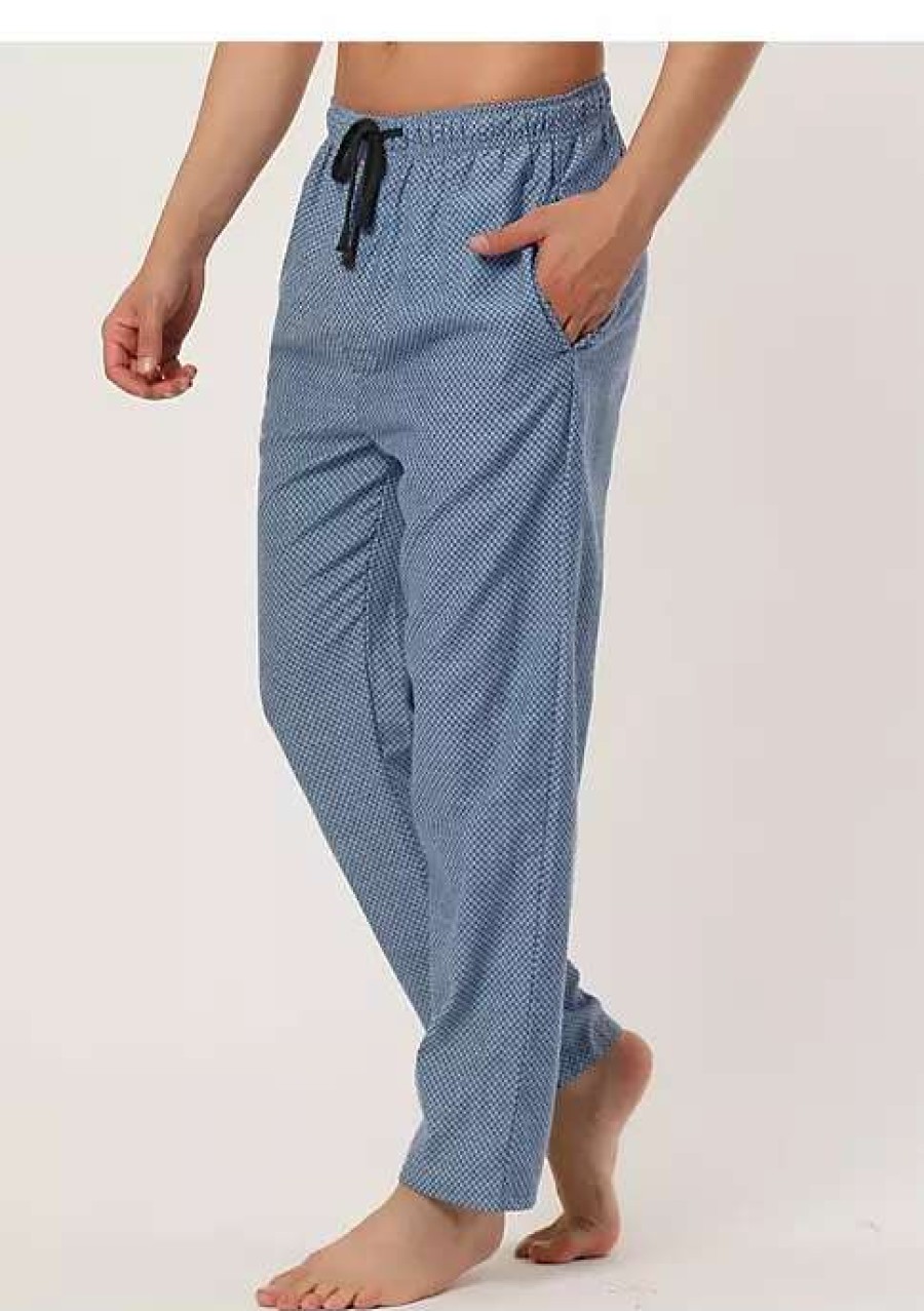 Men * | Buy Lars Amadeus Men'S Plaid Pajama Pants Drawstring Lounge Sleep Elastic Waistband Home Pants Pj Bottoms With Pockets