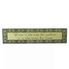 Home * | Coupon Roman 22 And Green Winter Themed Rectangular Sign Board Purple