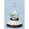 Home * | Buy Roman 8.25 And Brown Musical Lighted Bell With Rotating Winter Scene Christmas Tabletop Decor White