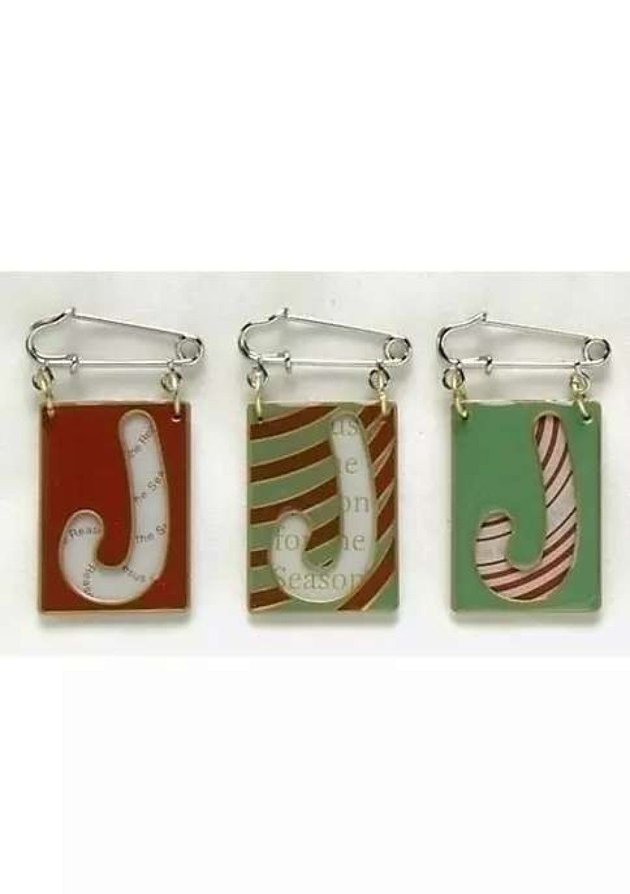 Home * | Promo Roman Set Of 4 Jesus Reason For The Season Religious Christmas Flip Pins #25774 Red