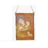 Home * | Discount Roman 5 Baby Jesus With Sheep Plaque Christmas Ornament Orange