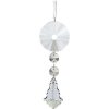 Home * | Discount Roman 5.5 Glass Dangling Pendant Christmas Ornament Clear