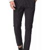 Men * | New Lars Amadeus Men'S Plaid Dress Pants Classic Checked Slim Fit Formal Trousers