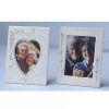 Home * | Promo Roman Club Pack Of 24 25Th Silver Wedding Anniversary Photo Picture Frames 8 White