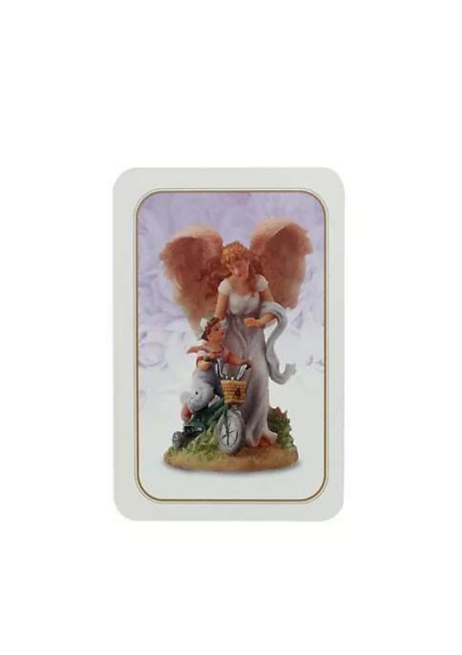 Home * | Hot Sale Roman Club Pack Of 25 Seraphim Classics 'Why God Made Little Boys' Prayer Cards 3.5 Multi