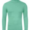 Men * | Outlet Lars Amadeus Men'S Mock Neck Sweater Solid Color Classic Long Sleeves Knit Pullover