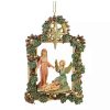 Home * | New Roman 5.5 Fontanini Watching Angels Christmas Nativity Ornament Brown