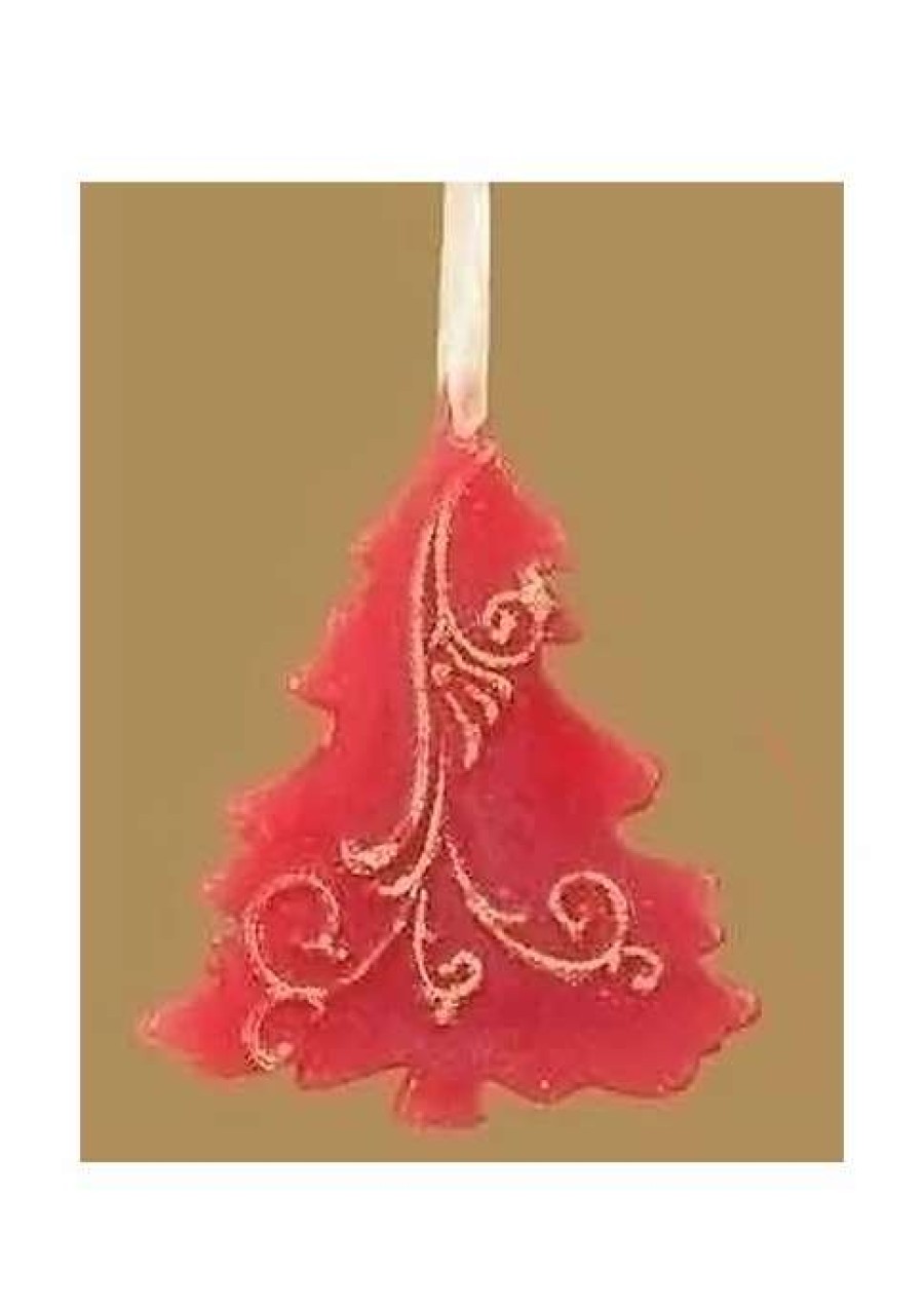 Home * | New Roman 6.5" Cinnamon Scented Christmas Tree Ornament Red