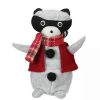 Home * | Buy Roman 7 Animated And Flannel Raccoon Tabletop Christmas Decoration Gray