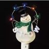 Home * | Budget Roman 8.25 And Green Let It Snow Snowman Led Night Light White