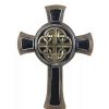 Home * | Hot Sale Roman 9.25 Single Celtic Knot Designed Religious Wall Cross Brown