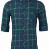 Men * | Best Deal Lars Amadeus Men'S Casual Checked Button Down Long Sleeve Plaid Shirts With Pocket