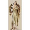 Home * | New Roman 9.75 Joseph'S Studio Green Beautifully Ornate Weathered Angel Christmas Table Top Figure Brown