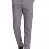 Men * | Buy Lars Amadeus Men'S Plaid Dress Pants Flat Front Business Trousers Checked Suit Pants