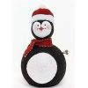 Home * | Best Pirce Roman 14 And Black Musical Penguin Christmas Figurine White