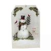 Home * | Budget Roman 11.75 Hanging Snowman And Cardinal Advent Christmas Calendar White