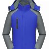 Men * | Wholesale Lars Amadeus Men'S Ski Snow Jacket Zip Plush Lined Outdoor Sports Windbreaker Jacket With Hood