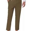 Men * | Hot Sale Lars Amadeus Men'S Dress Cropped Pants Ankle Length Solid Classic Fit Business Trousers