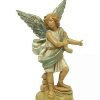 Home * | Buy Roman 5.75 And Cream White Hand Painted Raphael Angel Nativity Figurine Blue