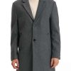 Men * | Promo Lars Amadeus Men'S Classic Trench Notched Lapel Single Breasted Winter Long Coat