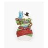 Home * | Top 10 Roman 7 Vibrantly Colored Striped And Yarn Wrapped Snowman With Gifts Christmas Figure Multi