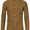 Men * | Hot Sale Lars Amadeus Men'S Classic Regular Fit Long Sleeve Solid Color Point Collar Pockets Button Down Corduroy Shirts