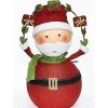 Home * | Wholesale Roman 24 And Green Musical Santa Claus With Gifts Christmas Tabletop Figure Red